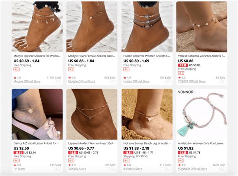 where to buy anklets